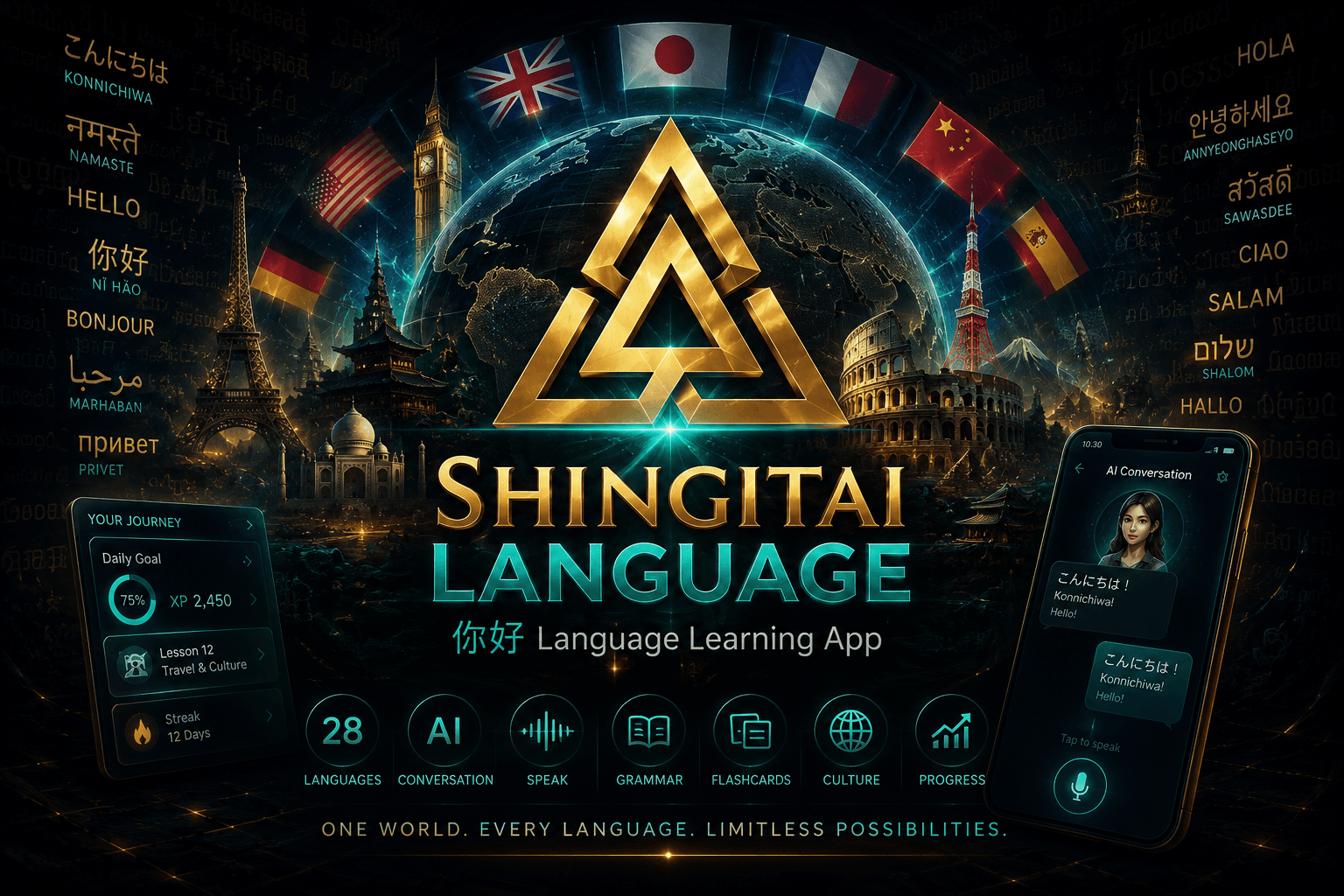 Language ecosystem visual